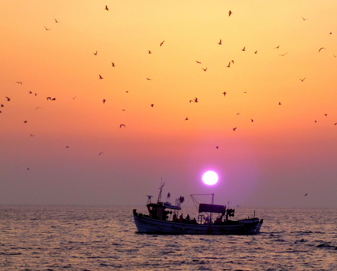 Heimkehr vom Fischfang