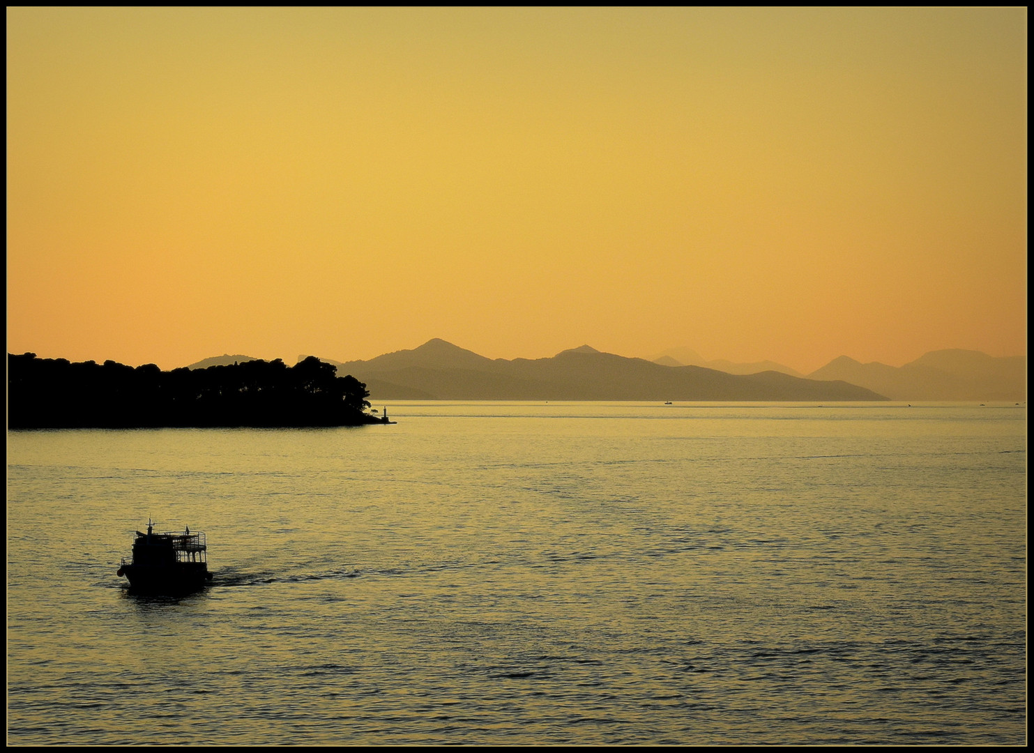 °°° Heimkommen bei Sonnenuntergang °°°