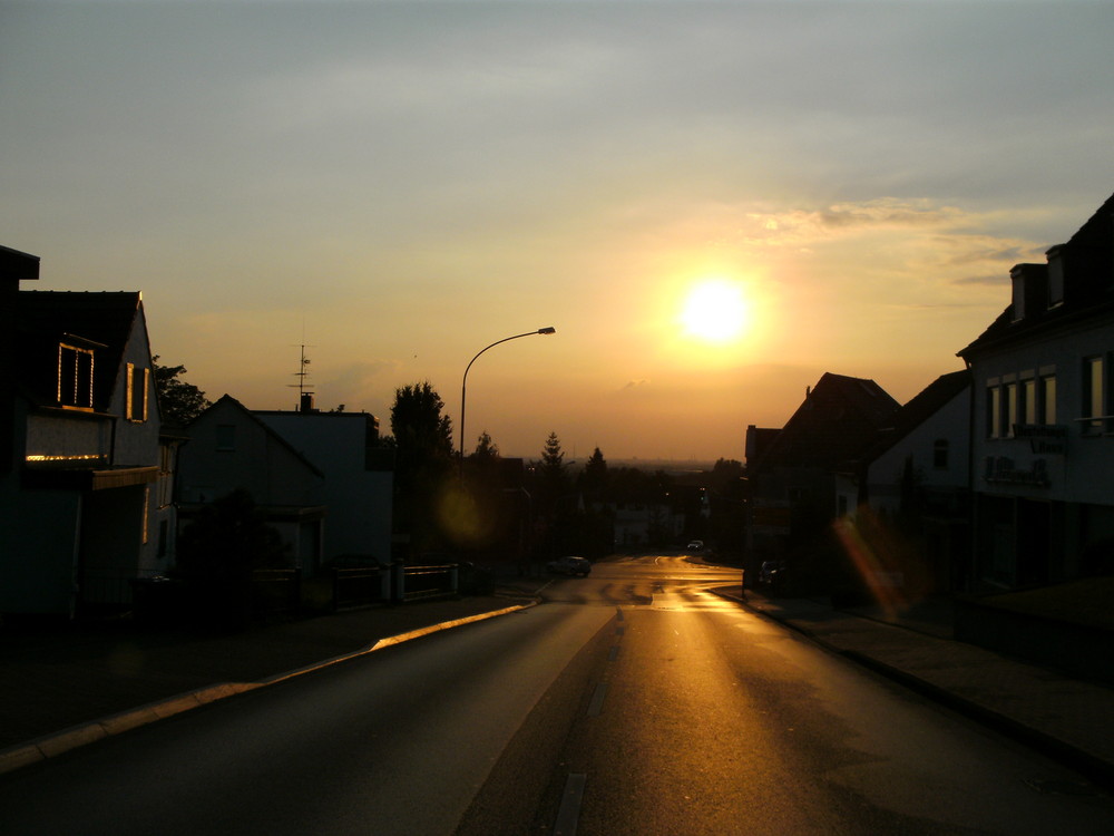 Heimweg am Abend