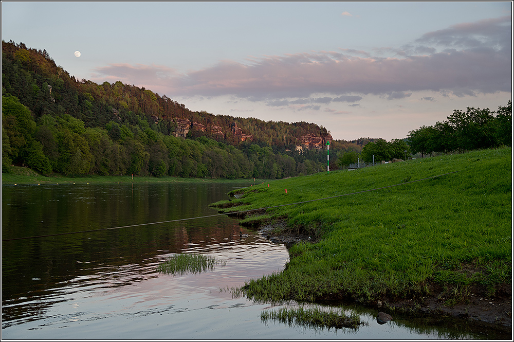 Heimweg Fähre Rathen