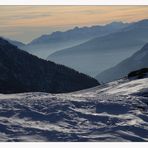 Heimweg von der Fleckner Hütte