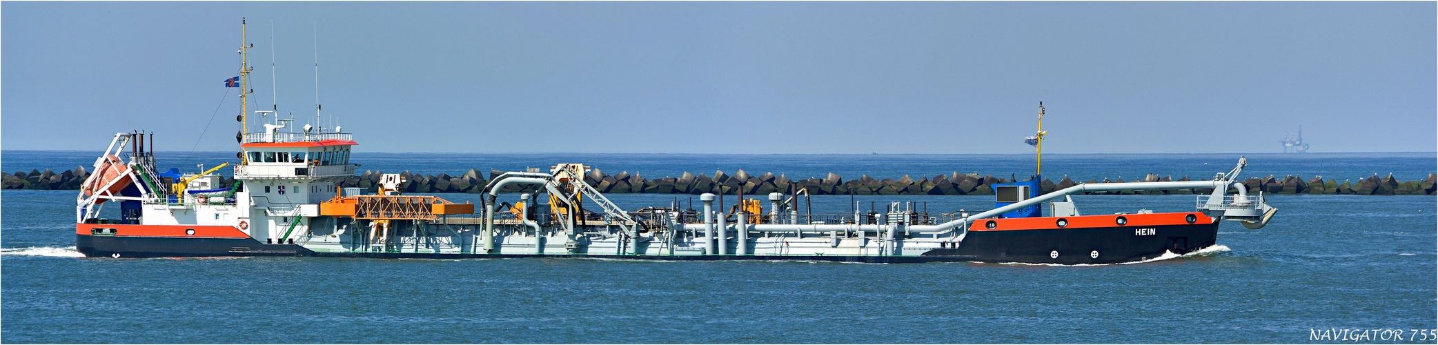 HEIN / Dredger / Rotterdam / Bitte scrollen!