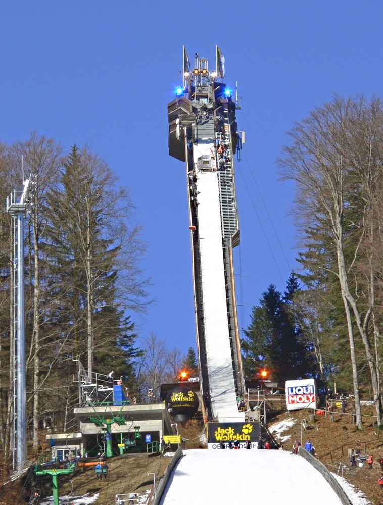 HeiniKlopfer Skiflugschanze in Oberstdorf Foto & Bild sport