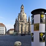 Heinrich Schütz Residenz - Blick zur Frauenkirche