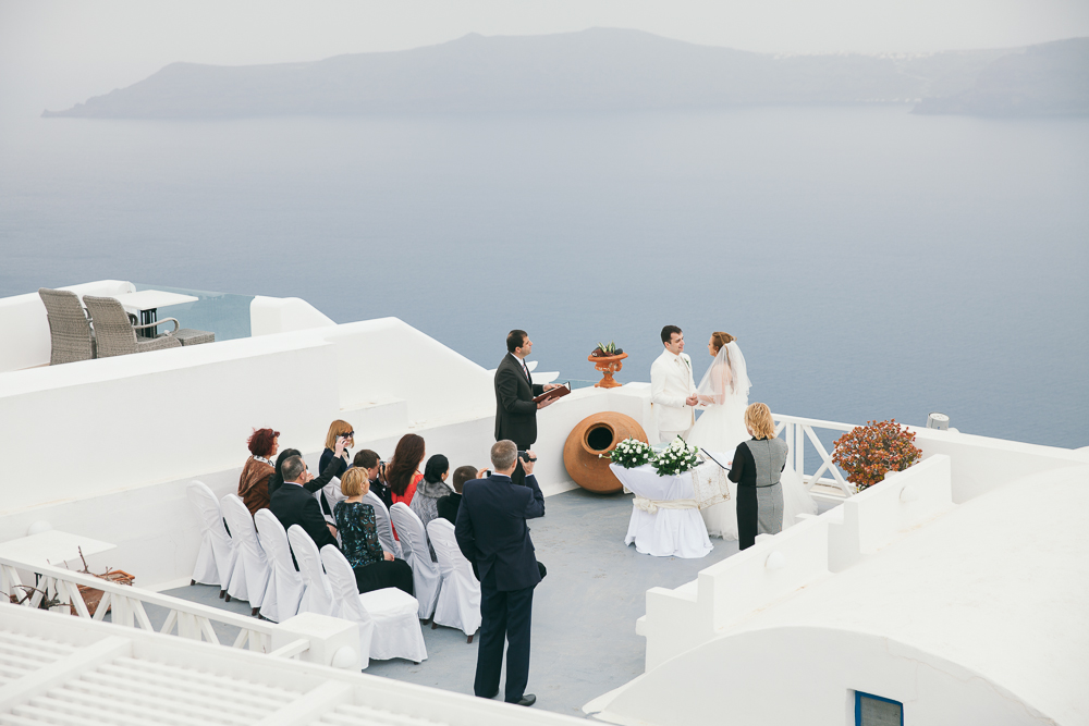 Heiraten in Griechenland, Santorini