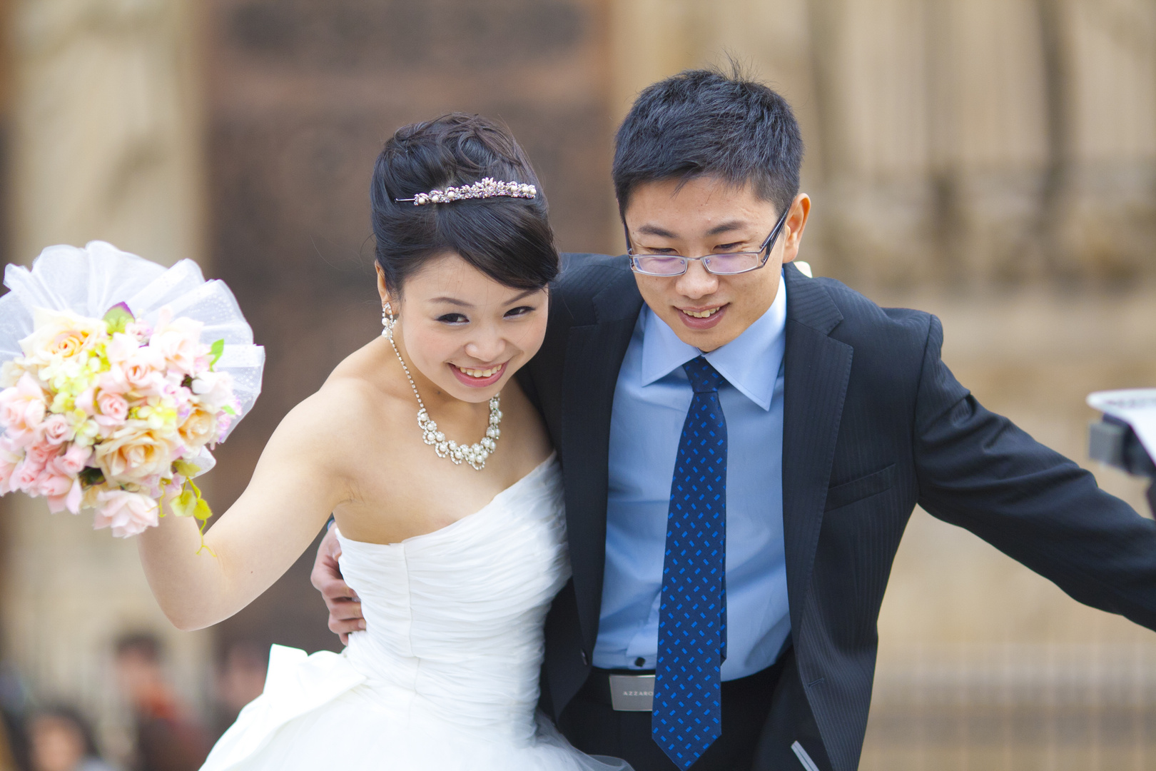 Heiraten vor dem Notre Dame