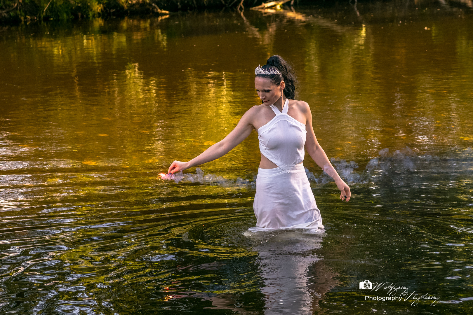 ... heiß im kalten Wasser ...