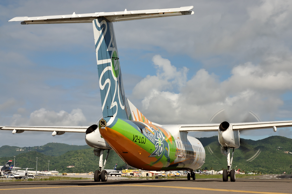 Heiß, stinkig, staubig - Dash 8-300