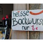 "Heisse Bockwurst"