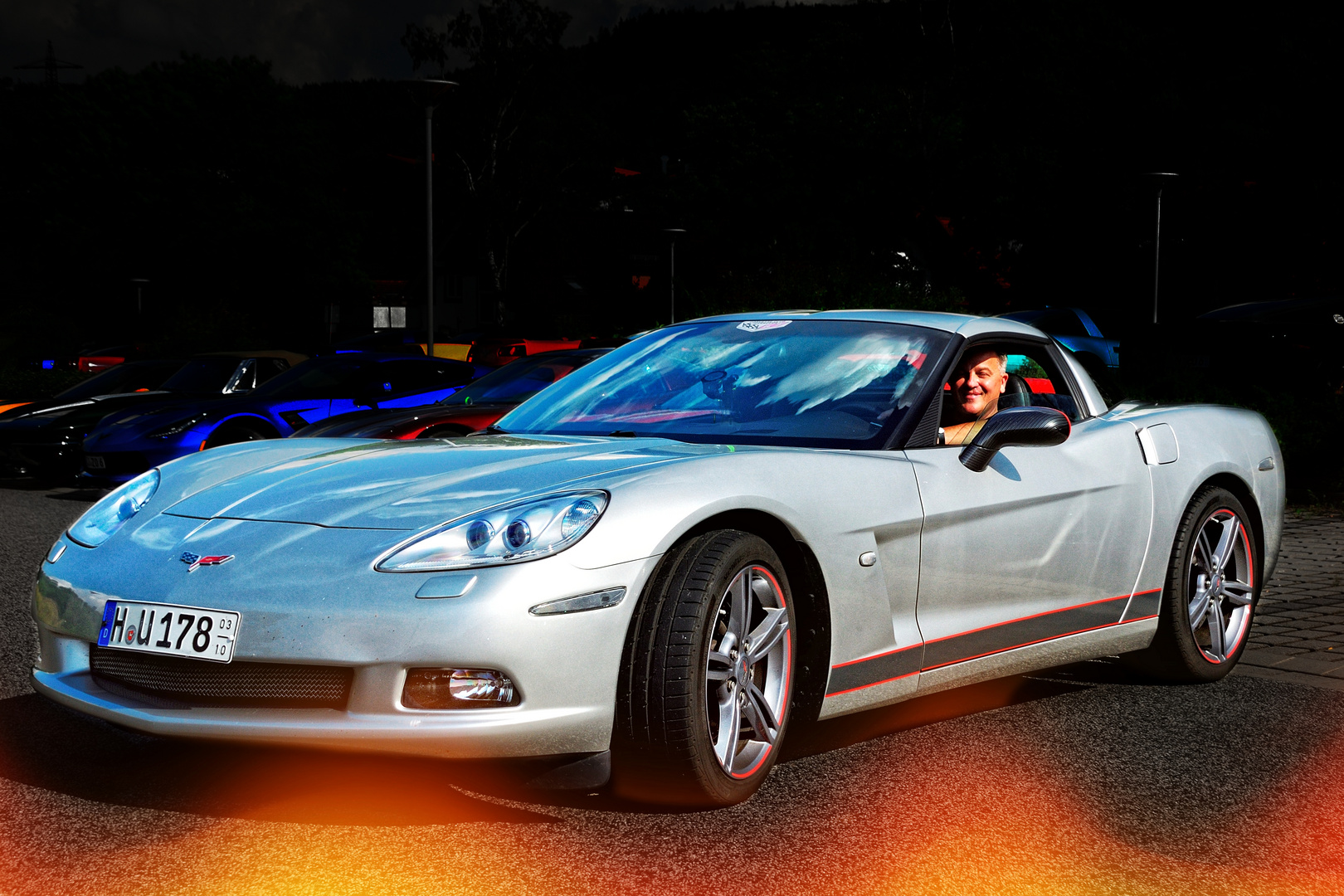 Heiße Corvette beim 16. Forumstreffen der Corvette-Freunde in Heilbad Heiligenstadt