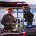 Heisse Kastanien in Galata