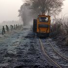 "Heiße" Moorbahn im kalten Moor