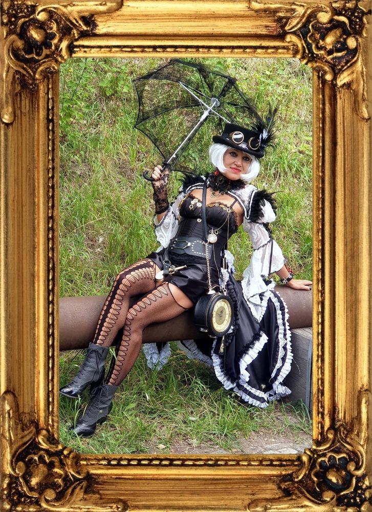 heisse Steampunk Lady 