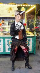 heisse Steampunk Lady