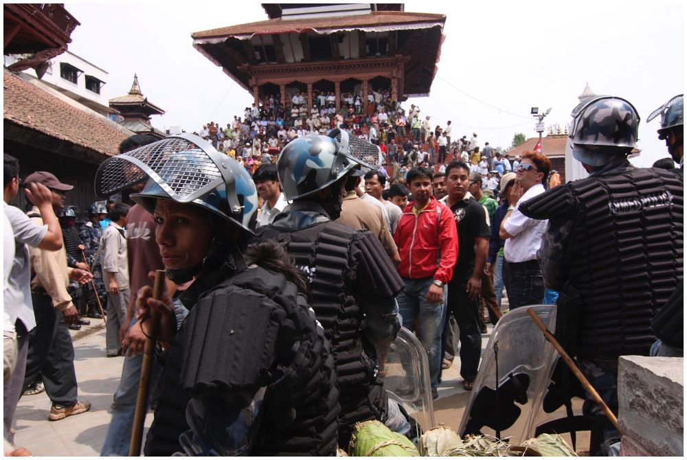 Heiße Tage in Kathmandu