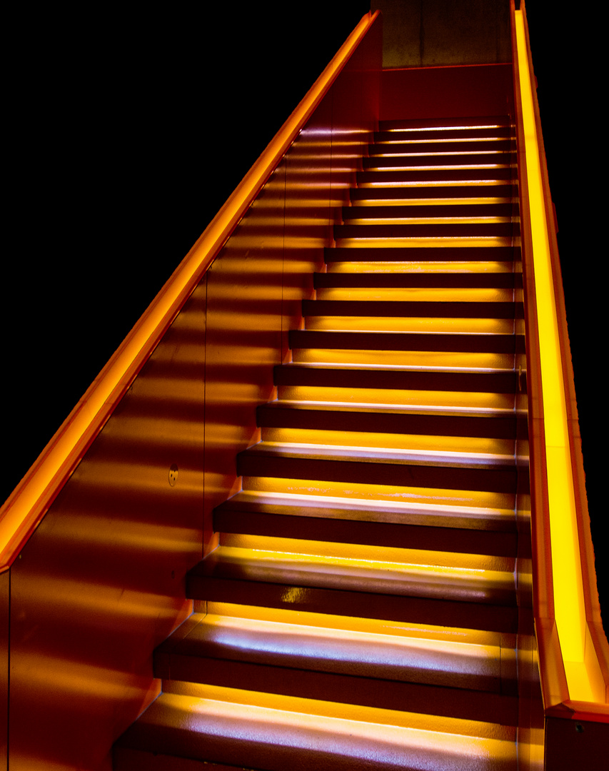 Heiße Treppe