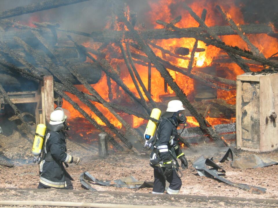 Heißer Einsatz