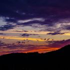 Heißer Sommer und heißer Abend.