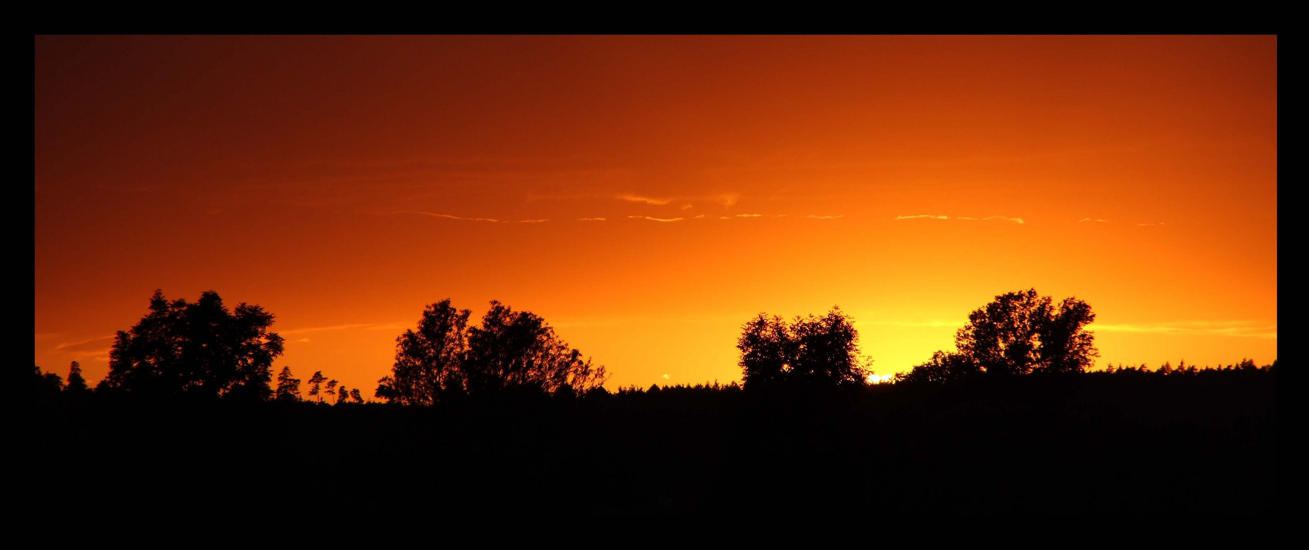 Heißer Sommerabend