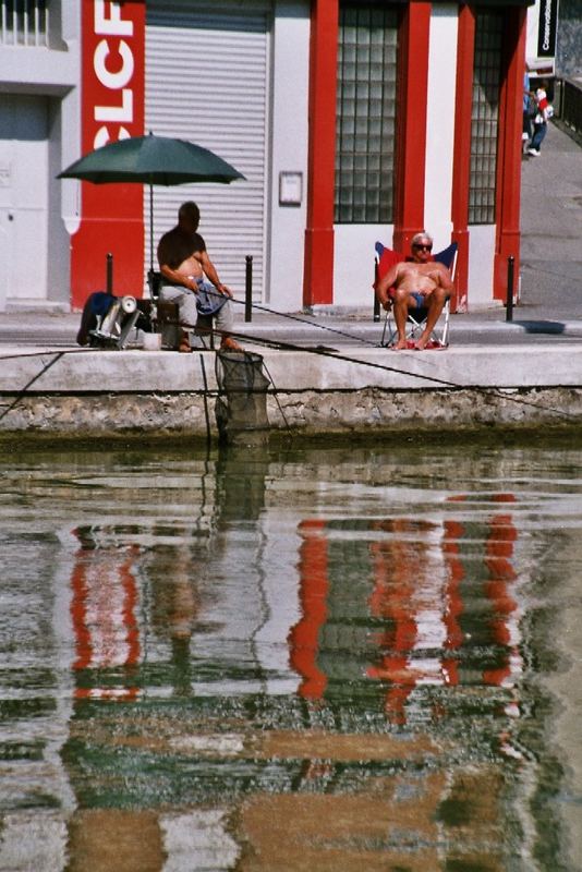 Heisser Sommertag in Paris