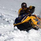 heißes Eisen im Schnee