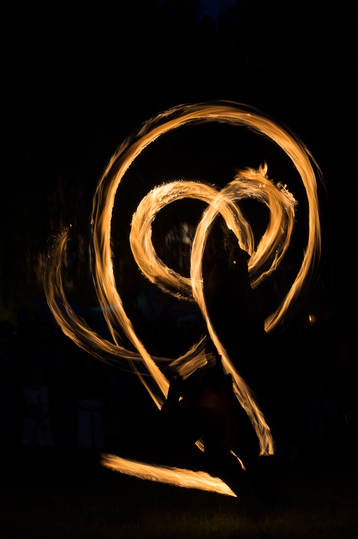 Heißes Spiel mit dem Feuer