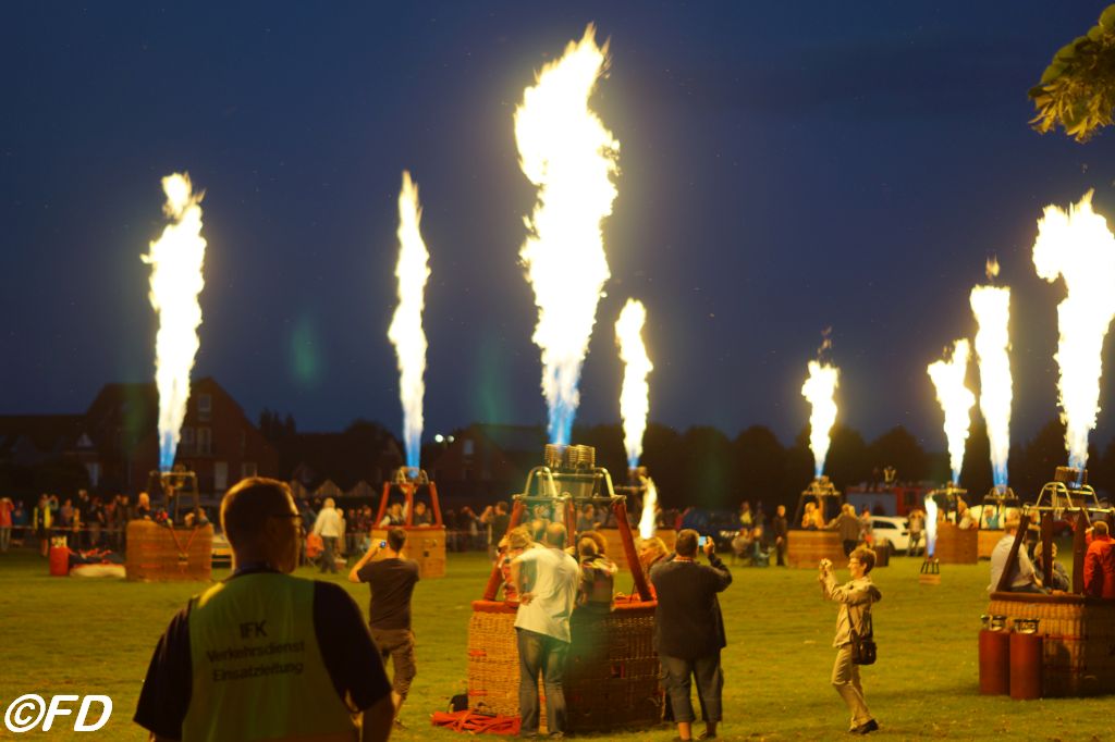 Heißluft-Ballon-Festival in Kevelaer