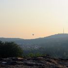 Heißluftballon.