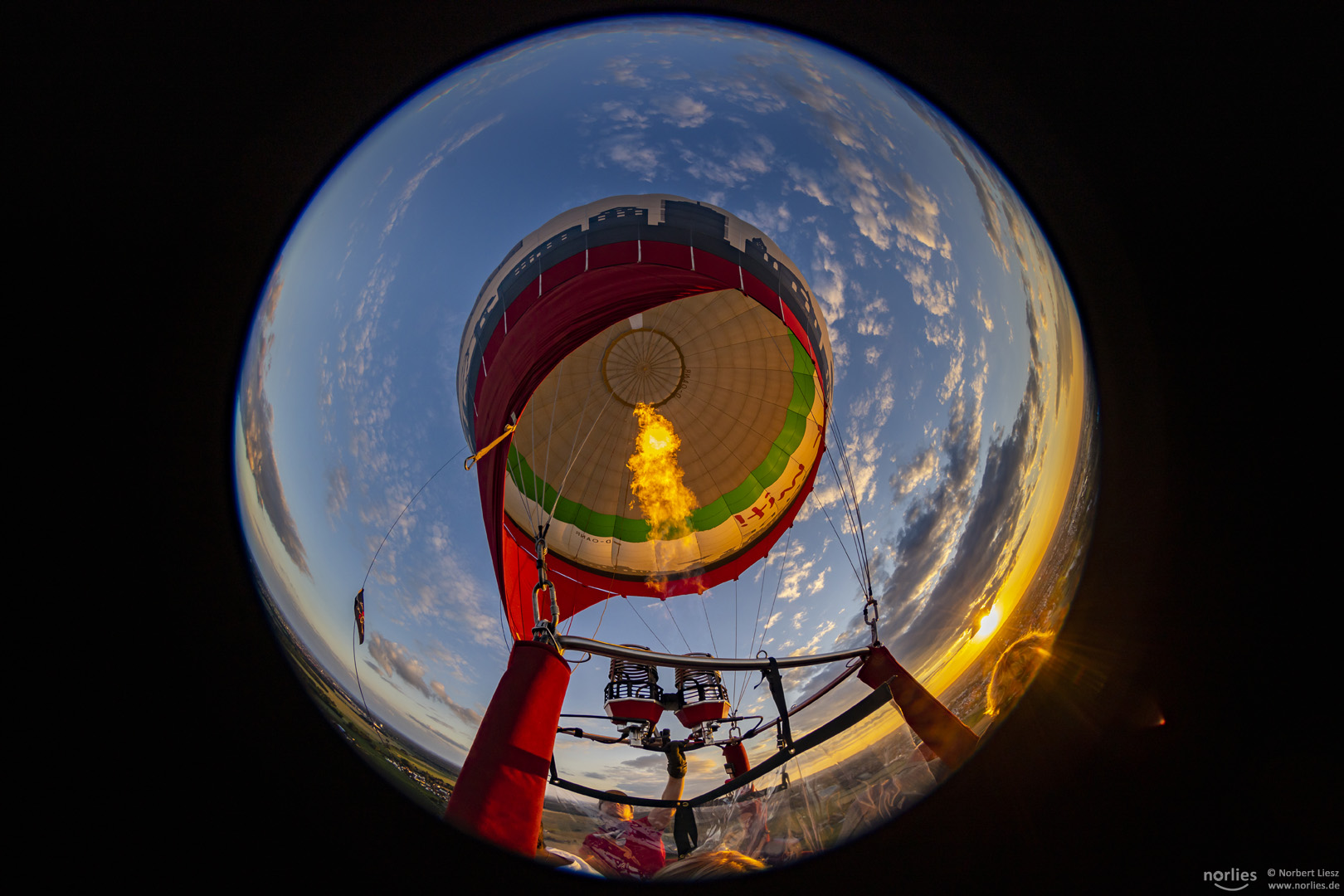 Heißluftballon