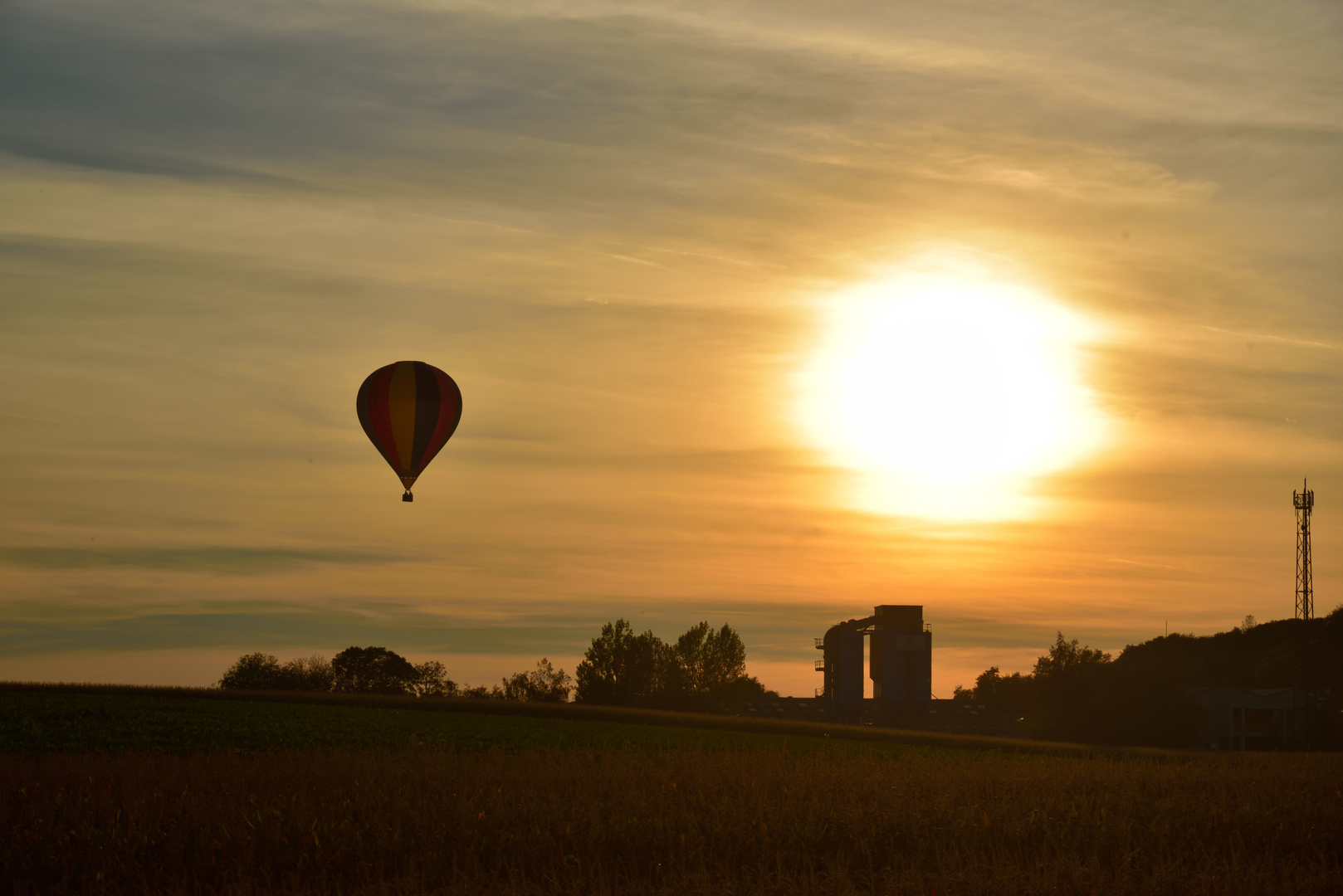 Heißluftballon