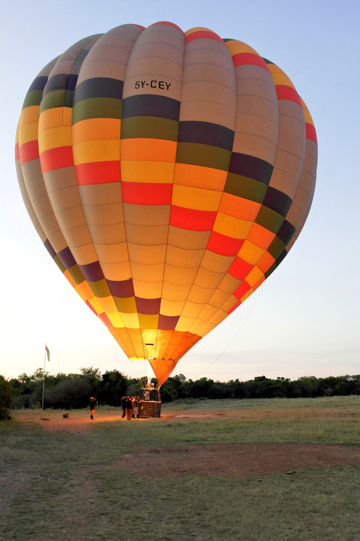 Heißluftballon