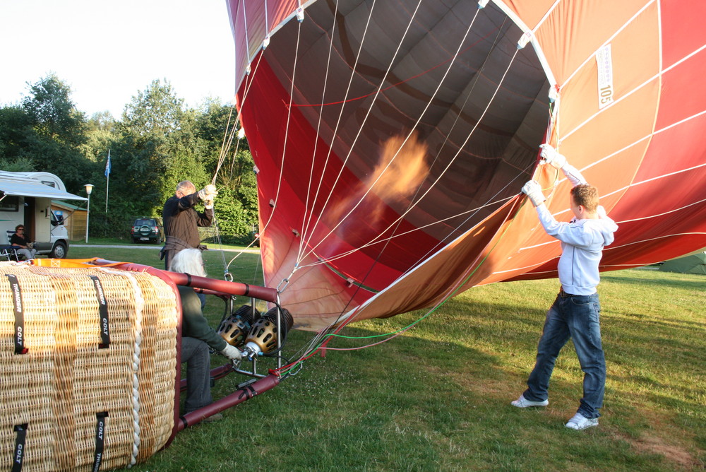 Heißluftballon