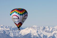 Heißluftballon am Dachstein