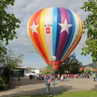 Heissluftballon auf dem Schulhausplatz