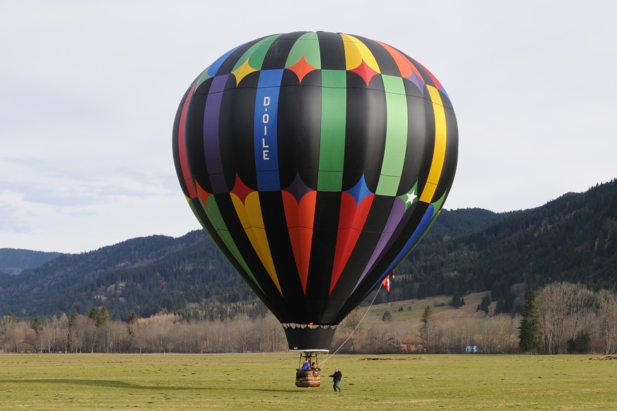 Heißluftballon D-OILE