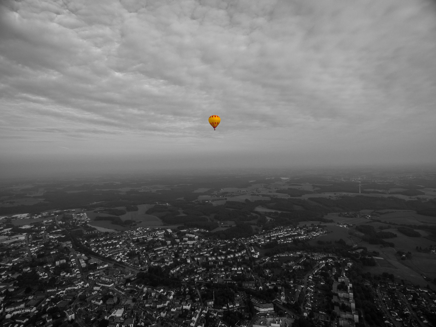 Heißluftballon