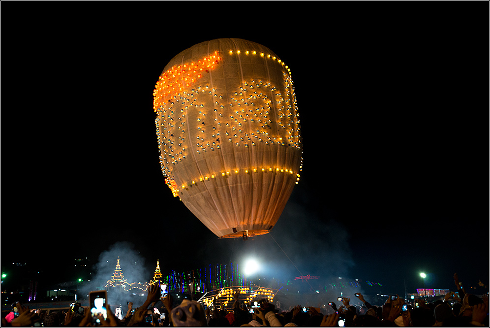 Heißluftballon-Fest in Taunggyi