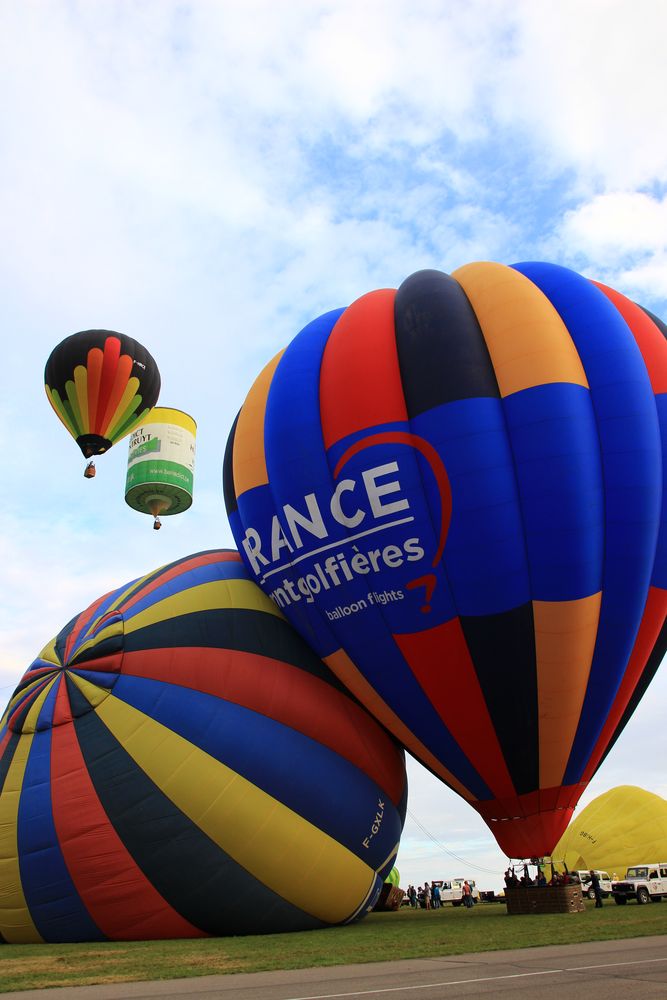 Heißluftballon Festival in Metz