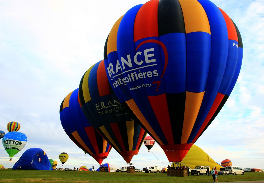 Heißluftballon Festival in Metz