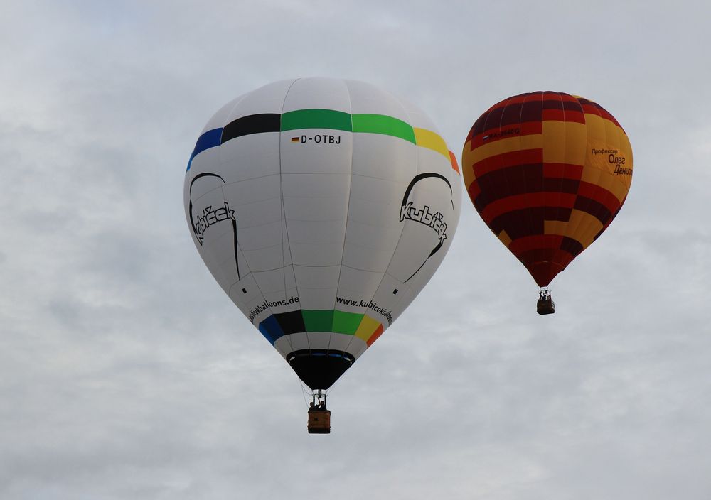 Heißluftballon Festival in Metz