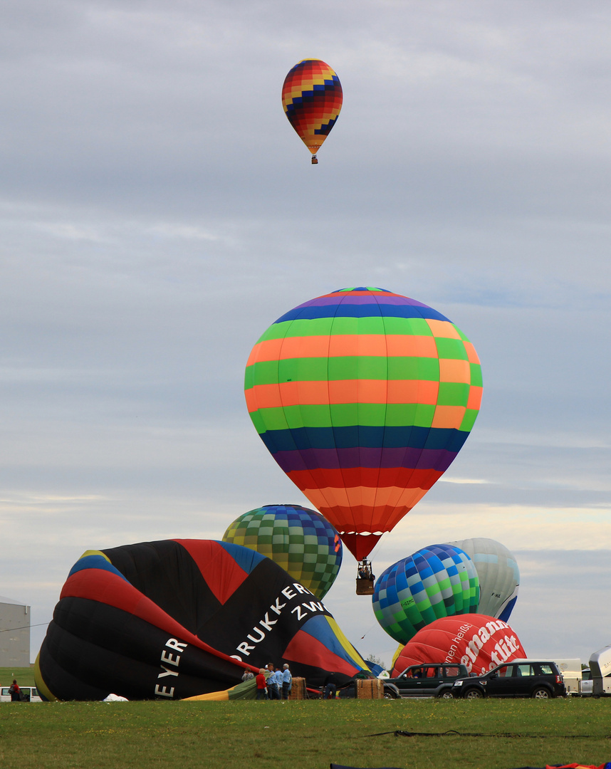 Heißluftballon Festival in Metz