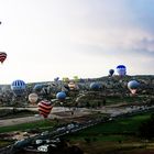 Heißluftballon -  hot air balloon