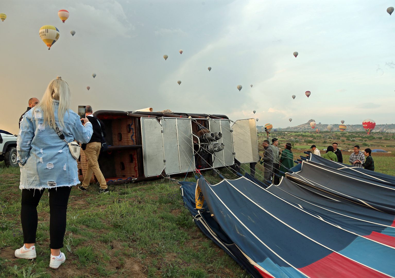 Heißluftballon -  hot air balloon