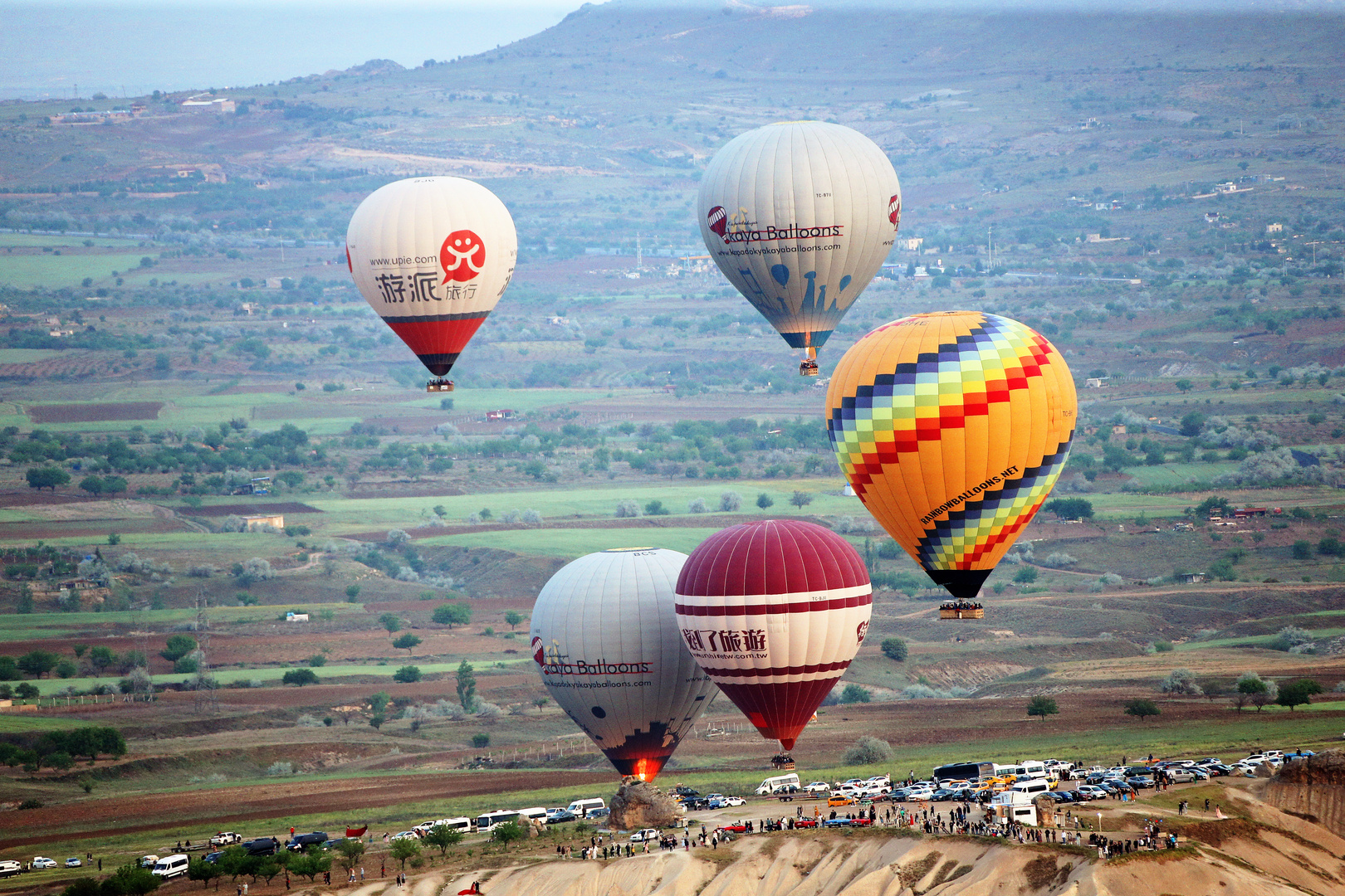 Heißluftballon - hot air balloon