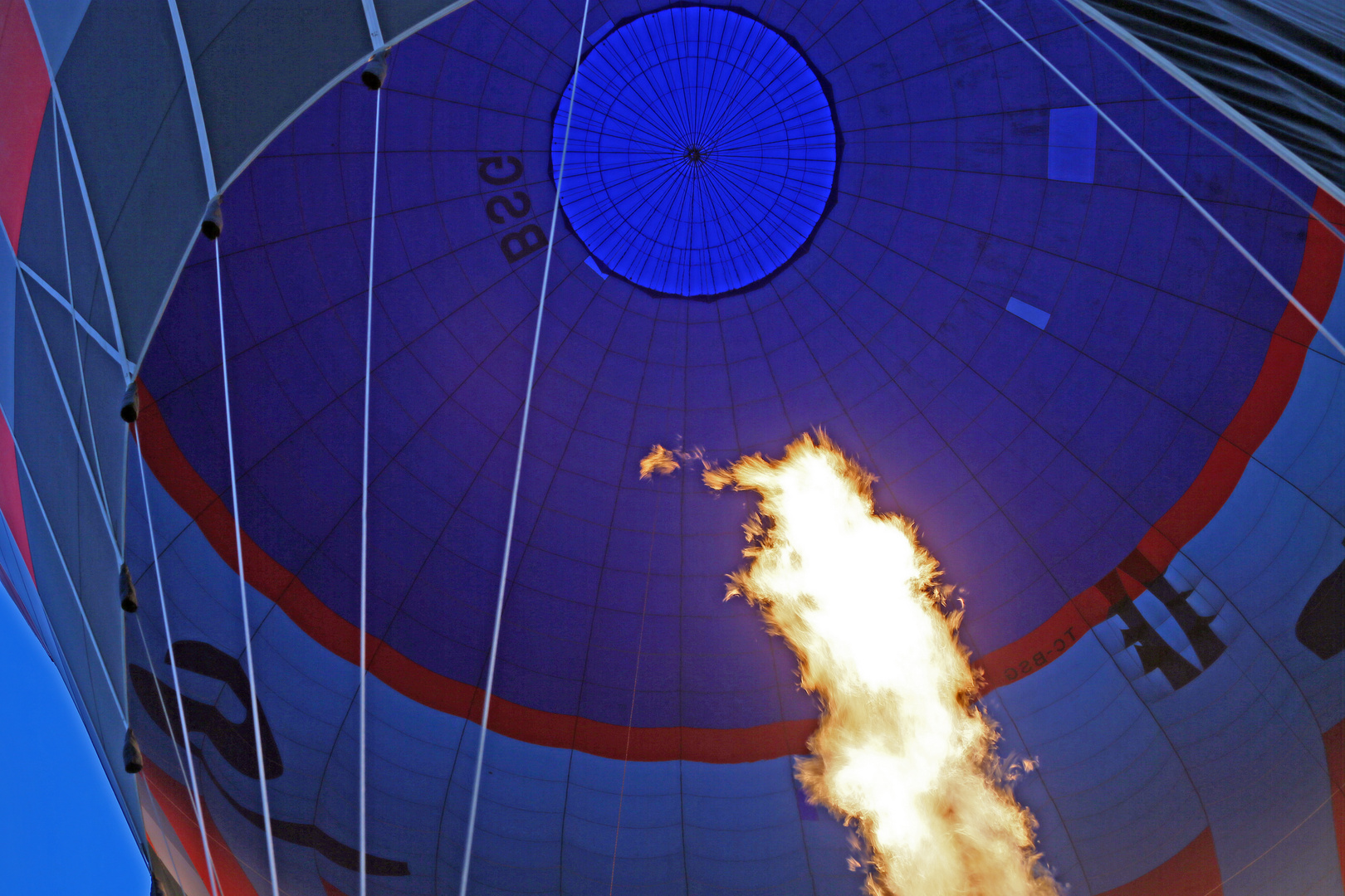 Heißluftballon - hot air balloon