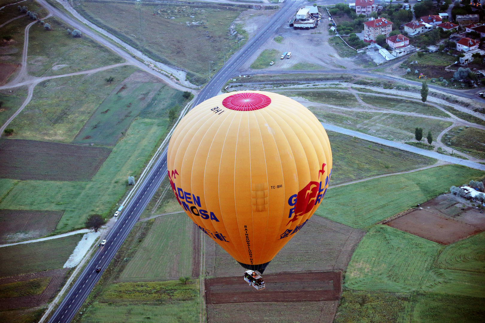 Heißluftballon - hot air balloon