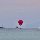 Heissluftballon trifft Schiffe