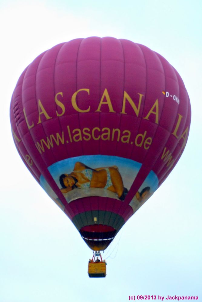 Heißluftballon über Kirchhellen