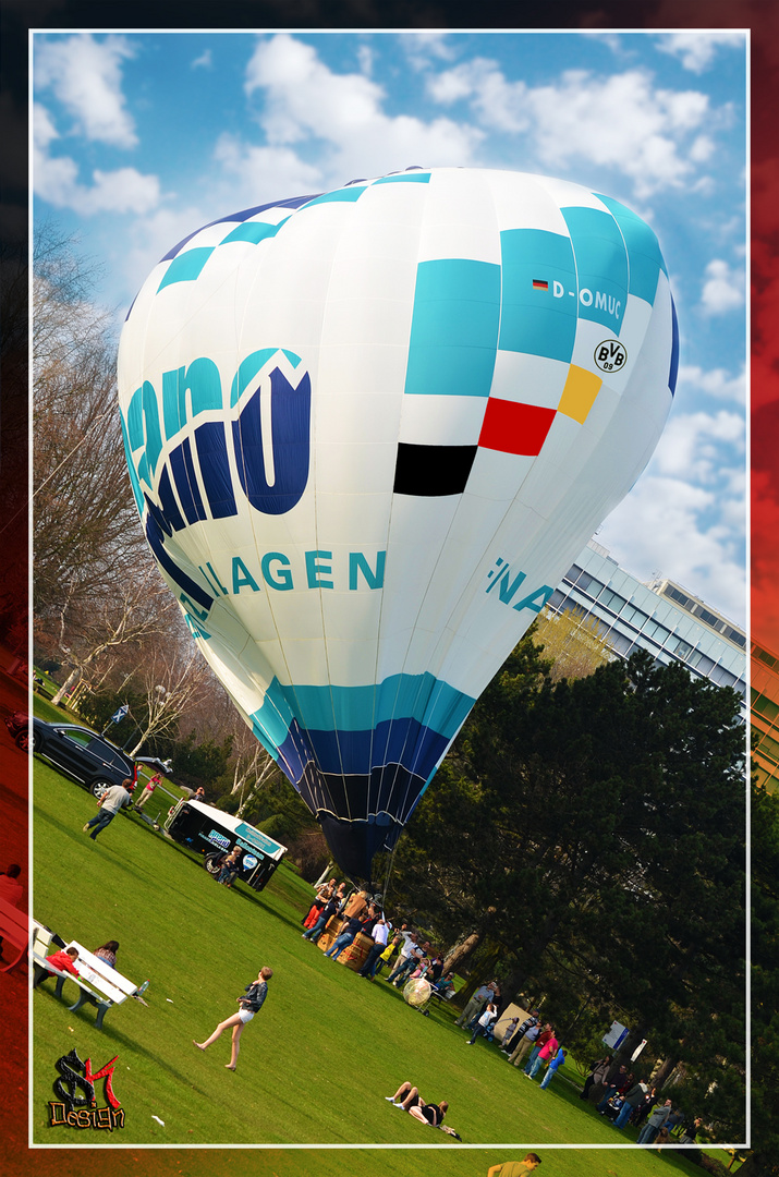 Heißluftballon Westfalenpark Dortmund