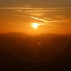 Heissluftballonfahrt in den Sonnenaufgang